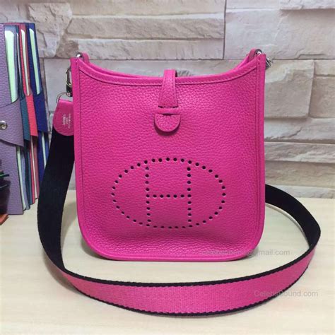 hermes evelyne bag pink|hermes evelyne bag knockoff.